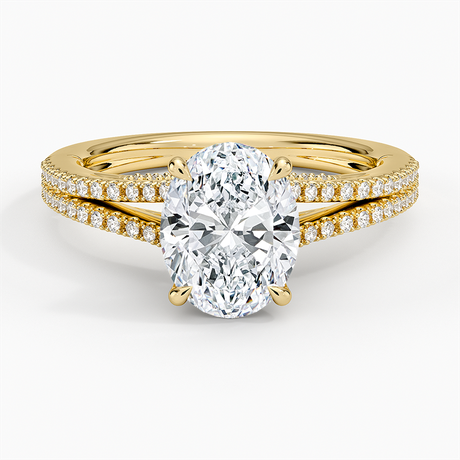18K Yellow Gold Icon Diamond Ring (1/3 ct. tw.)