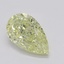 1.33 Ct. Fancy Light Yellow Pear Diamond