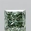 2.68 Ct. Fancy Vivid Green Princess Lab Grown Diamond