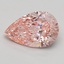 2.02 Ct. Fancy Pink Pear Lab Grown Diamond