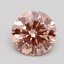 2.01 Ct. Fancy Intense Pink Round Lab Grown Diamond