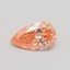 0.50 Ct. Fancy Intense Pink Pear Lab Grown Diamond