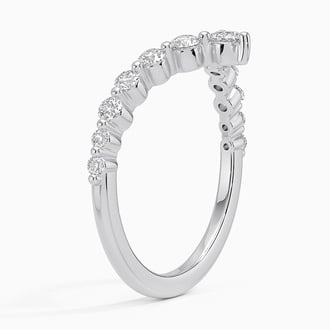 Tapered Milan Diamond Ring
