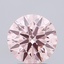 2.39 Ct. Fancy Vivid Pink Round Lab Grown Diamond