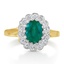 Art Deco Emerald Vintage Ring