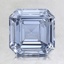 1.62 Ct. Fancy Blue Asscher Lab Grown Diamond