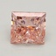 3.03 Ct. Fancy Intense Pink Princess Lab Grown Diamond