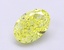 1.08 Ct. Fancy Vivid  Yellow Oval Lab Grown Diamond