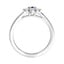 Floral Tressa Split Shank Ring, smallview