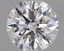 0.37 Ct. Faint Pink Round Diamond