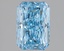 1.58 Ct. Fancy Vivid Blue Radiant Lab Grown Diamond