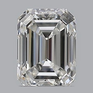 Emerald diamond — real photo