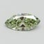 1.00 Ct. Fancy Intense Green Marquise Lab Grown Diamond