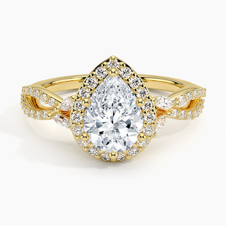 Luxe Willow Halo Diamond Ring (2/5 ct. tw.)