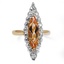 Art Deco Topaz Vintage Ring
