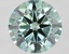 1.92 Ct. Fancy Vivid Green Round Lab Grown Diamond