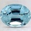 10.4x8mm Oval Aquamarine