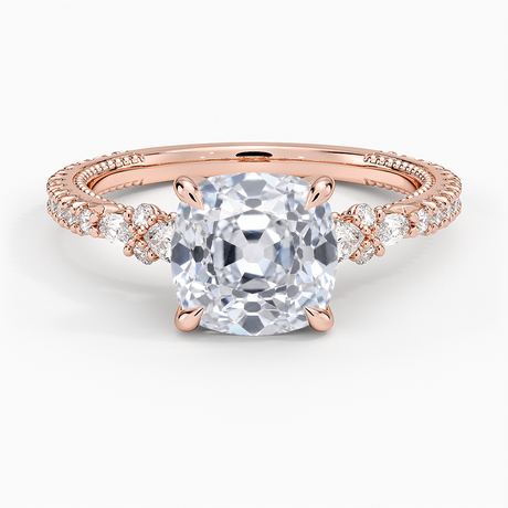 Floral Cluster Diamond Ring