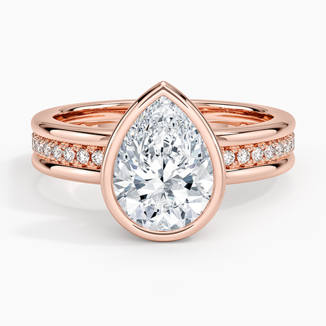 14K Rose Gold Sofia Triple Band Diamond Ring (1/4 ct. tw.)