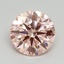 2.01 Ct. Fancy Intense Pink Round Lab Grown Diamond