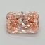 1.53 Ct. Fancy Vivid Pink Radiant Lab Grown Diamond
