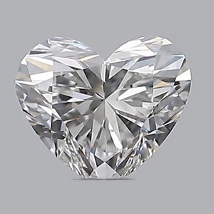 Heart diamond — real photo