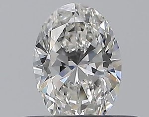 Oval diamond — real photo