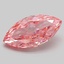 2.05 Ct. Fancy Vivid Pink Marquise Lab Grown Diamond