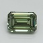 1.51 Ct. Fancy Vivid Green Emerald Lab Grown Diamond