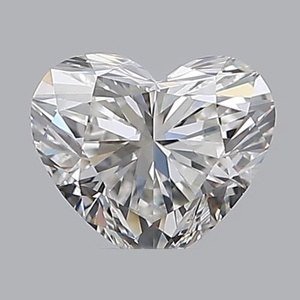 Heart diamond — real photo