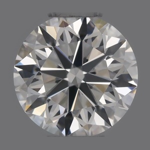 Round diamond — real photo