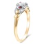 The Sena Ring, smalltop view on a hand