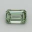 1.04 Ct. Fancy Vivid Green Emerald Lab Grown Diamond