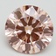 2.03 Ct. Fancy Intense Pink Round Lab Grown Diamond