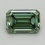 3.17 Ct. Fancy Vivid Green Emerald Lab Grown Diamond