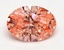 1.80 Ct. Fancy Vivid Pink Oval Lab Grown Diamond