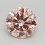 2.20 Ct. Fancy Intense Pink Round Lab Grown Diamond