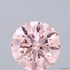 1.99 Ct. Fancy Intense Pink Round Lab Grown Diamond