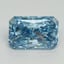 3.15 Ct. Fancy Vivid Blue Radiant Lab Grown Diamond