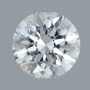 Round diamond — real photo