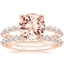14KR Morganite Marseille Diamond Bridal Set (1/2 ct. tw.), smalltop view