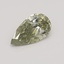 0.43 Ct. Fancy Brown-Greenish Yellow Pear Diamond