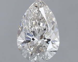 Pear diamond — real photo