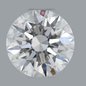 Round diamond — real photo