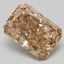 8.01 Ct. Fancy Light  Brown Radiant Lab Grown Diamond