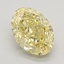 2.32 Ct. Fancy Intense Yellow Oval Lab Grown Diamond