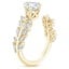 18K Yellow Gold Sweeping Ivy Diamond Ring (1/2 ct. tw.), smallside view