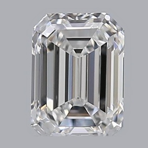 Emerald diamond — real photo