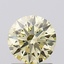 1.07 Ct. Fancy Light Yellow Round Lab Grown Diamond