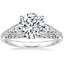 18K White Gold Serafina Diamond Ring (1/4 ct. tw.), smalltop view